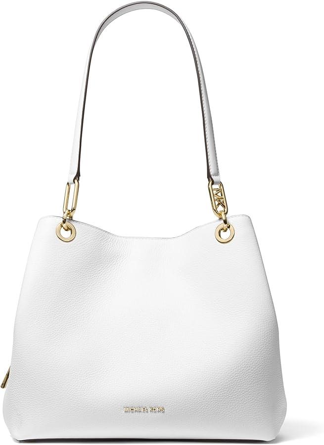 Amazon.com: Michael Kors Kensington Large Shoulder Tote, Optic